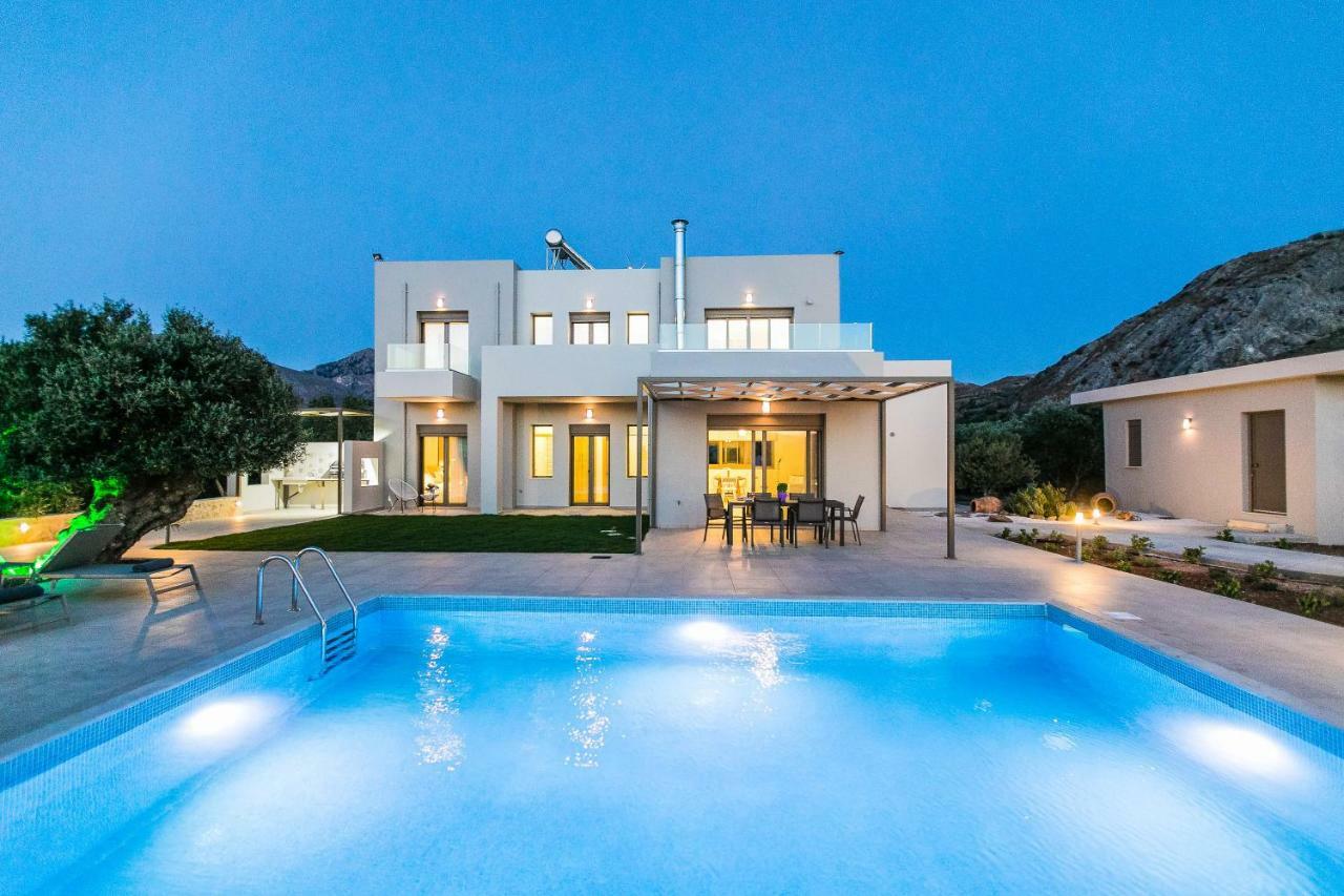 Villa Anemolia Lefkogeia Buitenkant foto
