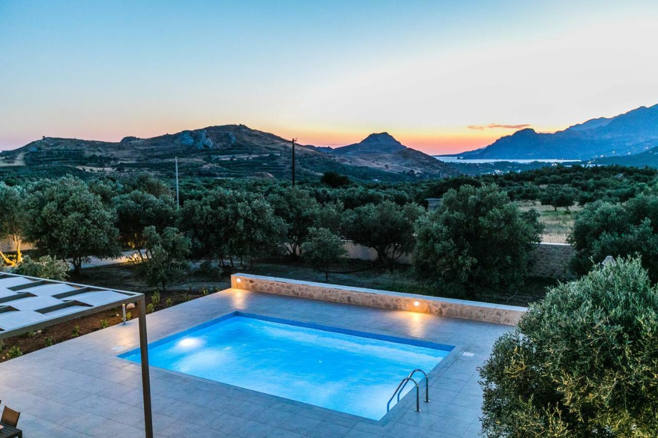 Villa Anemolia Lefkogeia Buitenkant foto